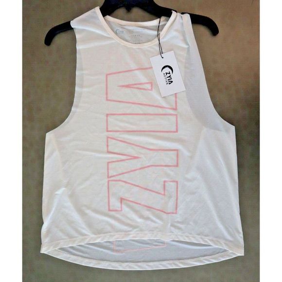 Zyia Active Women's Size Large Light Pink Zyia Athlete Tank Top - Picture 1 of 5